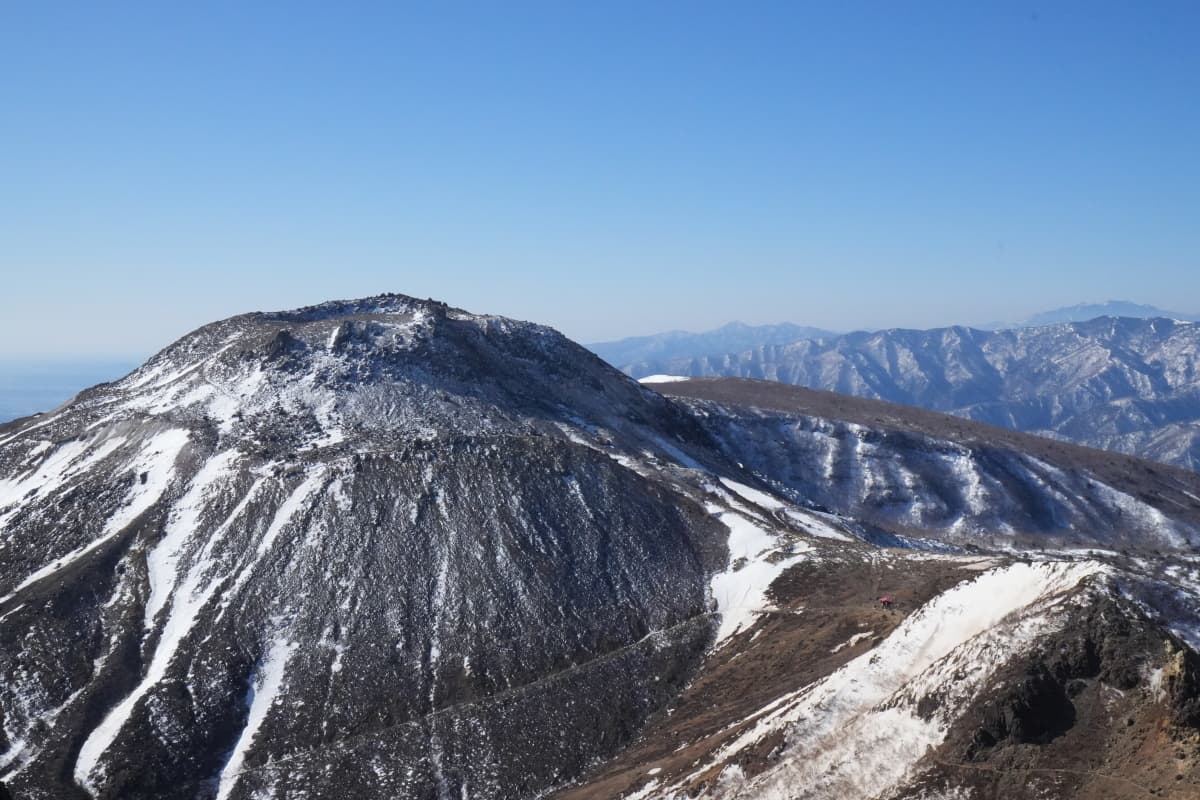 茶臼岳　剣が峰